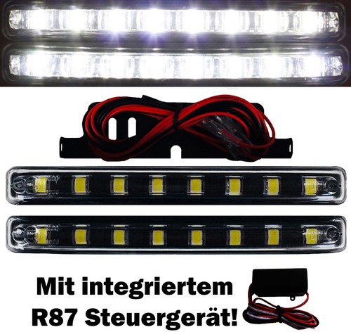 Led tagfahrlicht schwarz - tagfahrlicht, 8