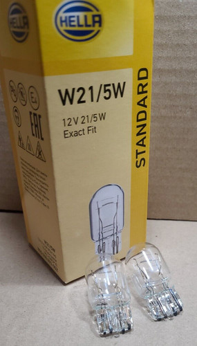 Hella w21 w3x16q 12v - w21/5w,