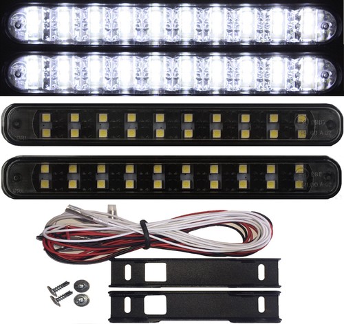 Led tagfahrlicht schwarz 20 - led,